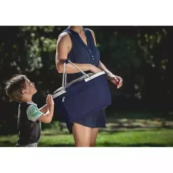 Kirklands Home Serving & Entertaining|Auburn Tigers Cooler Basket Blue