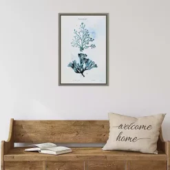 Kirklands Home Canvas Art|Blue Bay Coral Framed Canvas Art Print