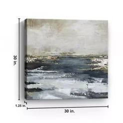 Kirklands Home Canvas Art|Blue Bay Giclee Canvas Art Print, 30x30 in.