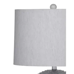 Kirklands Home Table Lamps|Blue Beaded Globe Table Lamp Gray