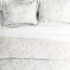 Kirklands Home Duvets|Blue Botanical 3-pc. King Duvet Cover Set