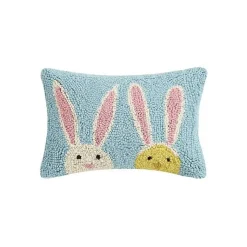 Discount Bunny and Chick Lumbar Pillow Easter Decorations