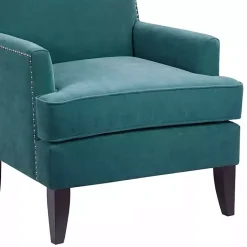 Kirklands Home Accent Chairs|Carlton Accent Chair with Nailhead Trim Blue