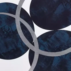 Kirklands Home Canvas Art|Blue Celestial Orbit Canvas Art Prints, Set of 2