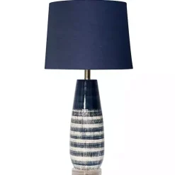 Kirklands Home Table Lamps|Ceramic Berni Table Lamp Blue