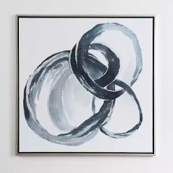 Kirklands Home Canvas Art|Blue Connections Canvas Art Print