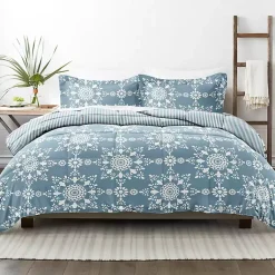 Kirklands Home Comforters|Daisy Medallion Twin 3-pc. Comforter Set Blue