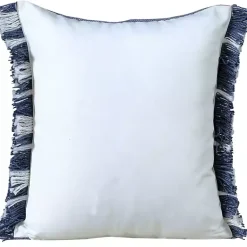 Clearance Blue Dash Stripe Indoor/Outdoor Pillow Pillows