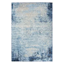 Kirklands Home Area Rugs|Blue Edward Overdyed Area Rug, 8x10