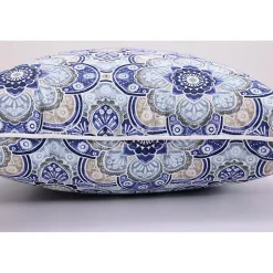 Kirklands Home Outdoor Cushions & Pillows|Emilia Outdoor Throw Pillows, Set of 2 Blue