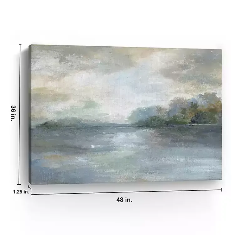 Kirklands Home Canvas Art|Ethereal Giclee Canvas Art Print Blue
