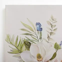 Kirklands Home Canvas Art|Blue Floral in China Vase II Canvas Art Print