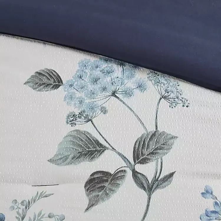 Kirklands Home Comforters|Blue Floral 7-pc. Full/Queen Comforter Set