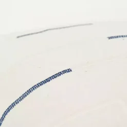 Blue Geometric Woven Lines Throw Pillow Pillows