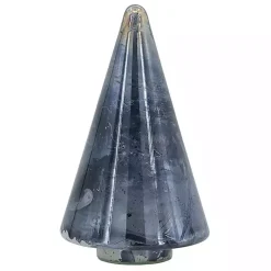 Glass Cone Shaped Christmas Tree, 10 in. Christmas Decorations