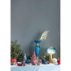 Glass Cone Shaped Christmas Tree, 10 in. Christmas Decorations