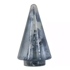 Glass Cone Shaped Christmas Tree, 11.5 in. Christmas Decorations