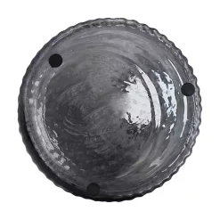 Outlet Grooved Glass Vase, 16in Vases