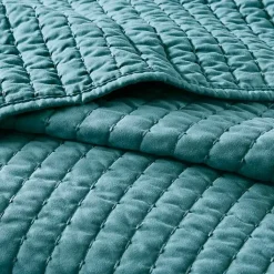 Kirklands Home Bedspreads & Coverlets|Jaxson 3-pc. Reversible King Coverlet Set Blue