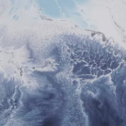 Kirklands Home Canvas Art|Blue Lagoon Framed Canvas Art Prints, Set of 2