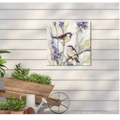 Kirklands Home Outdoor Wall Decor|Blue Meadow II Outdoor Canvas Art
