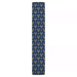 Sale Blue Menorah Table Runner, 72 in. Hanukkah Decorations