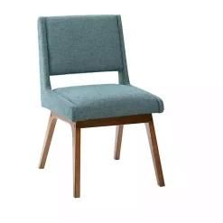 Kirklands Home Dining Chairs|Mid-Century Modern Dining Chairs, Set of 2 Blue