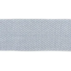 Kirklands Home Table Linens|Mini Diamond Fringe End Table Runner, 108 in. Blue