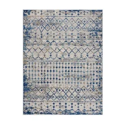 Kirklands Home Area Rugs|Moroccan Area Rug, 5x7 Blue