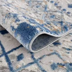 Kirklands Home Area Rugs|Moroccan Area Rug, 7x9 Blue