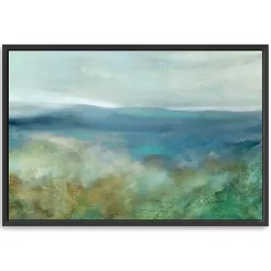 Kirklands Home Canvas Art|Blue Mountain Overlook Framed Canvas Art Print