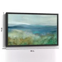 Kirklands Home Canvas Art|Blue Mountain Overlook Framed Canvas Art Print