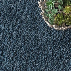 Kirklands Home Area Rugs|Neva Plush Shag Area Rug, 5x7 Blue