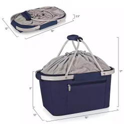 Kirklands Home Serving & Entertaining|Ole Miss Rebels Cooler Basket Blue