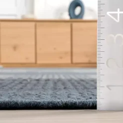 Kirklands Home Area Rugs|Plaid Emily Henderson x RugsUSA Area Rug, 6x9 Blue