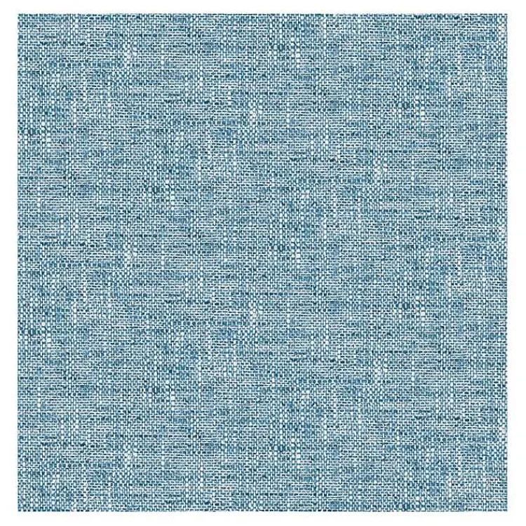 Kirklands Home Wall Murals & Wallpaper|Poplin Peel & Stick Wallpaper Blue