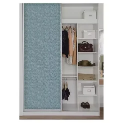 Kirklands Home Wall Murals & Wallpaper|Poplin Peel & Stick Wallpaper Blue