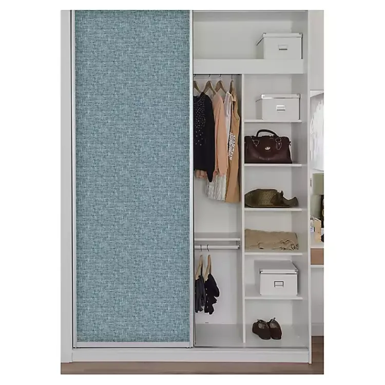 Kirklands Home Wall Murals & Wallpaper|Poplin Peel & Stick Wallpaper Blue