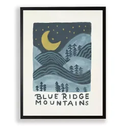 Kirklands Home Framed Art|Blue Ridge Mountains Framed Art Print