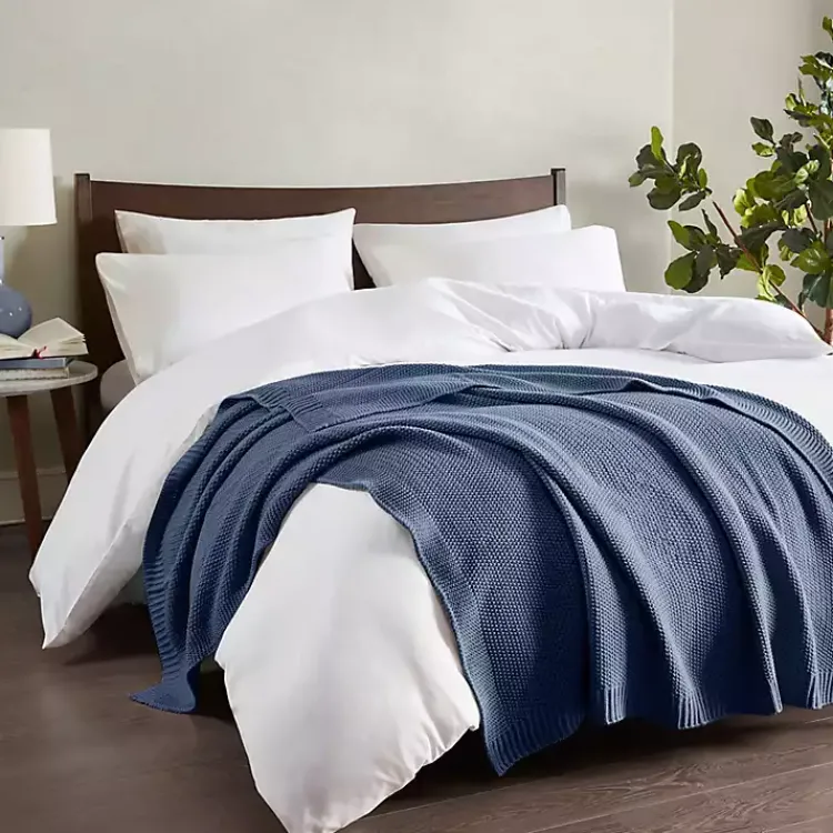 Online Rylan Knit Throw Blanket Blankets & Throws