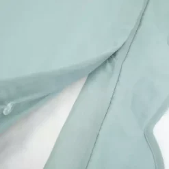 Kirklands Home Duvets|Blue Scallop Edge 3-pc. King Duvet Cover Set