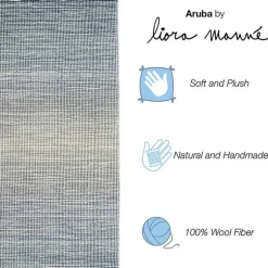 Kirklands Home Area Rugs|Shading Outdoor Area Rug, 8x10 Blue