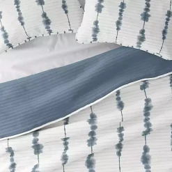 Kirklands Home Quilts|Blue Shibori Reversible 2-pc. Twin Quilt Set