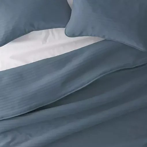 Kirklands Home Quilts|Stitched Stripes 3-pc. Queen Quilt Set Blue