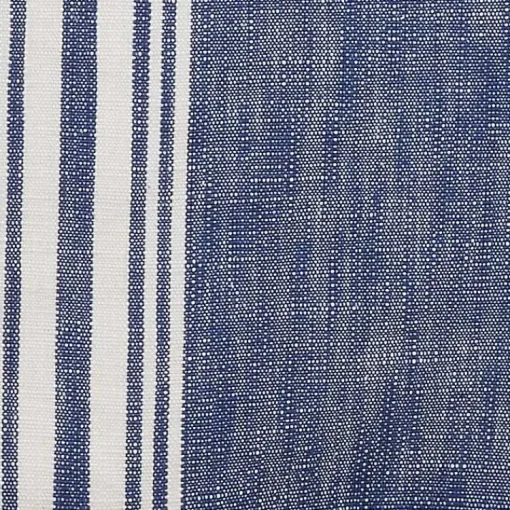 Kirklands Home Table Linens|Blue Striped Fringe Table Runner, 72 in.