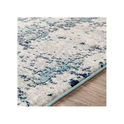 Kirklands Home Area Rugs|Blue Sutton Contemporary Area Rug, 6x9