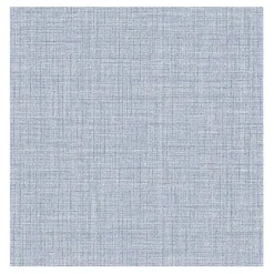 Kirklands Home Wall Murals & Wallpaper|Textured Faux Fabric Peel & Stick Wallpaper Blue