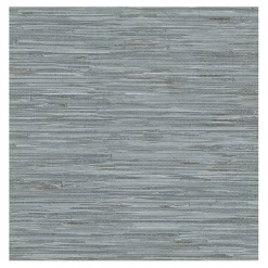 Kirklands Home Wall Murals & Wallpaper|Textured Grassweave Peel & Stick Wallpaper Blue