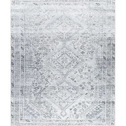 Kirklands Home Area Rugs|Traditional Washable Area Rug, 7x10 Blue