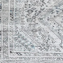 Kirklands Home Area Rugs|Traditional Washable Area Rug, 7x10 Blue